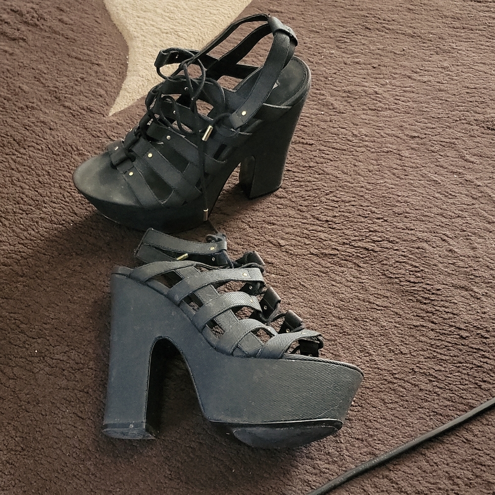 Steve Madden platforms heels